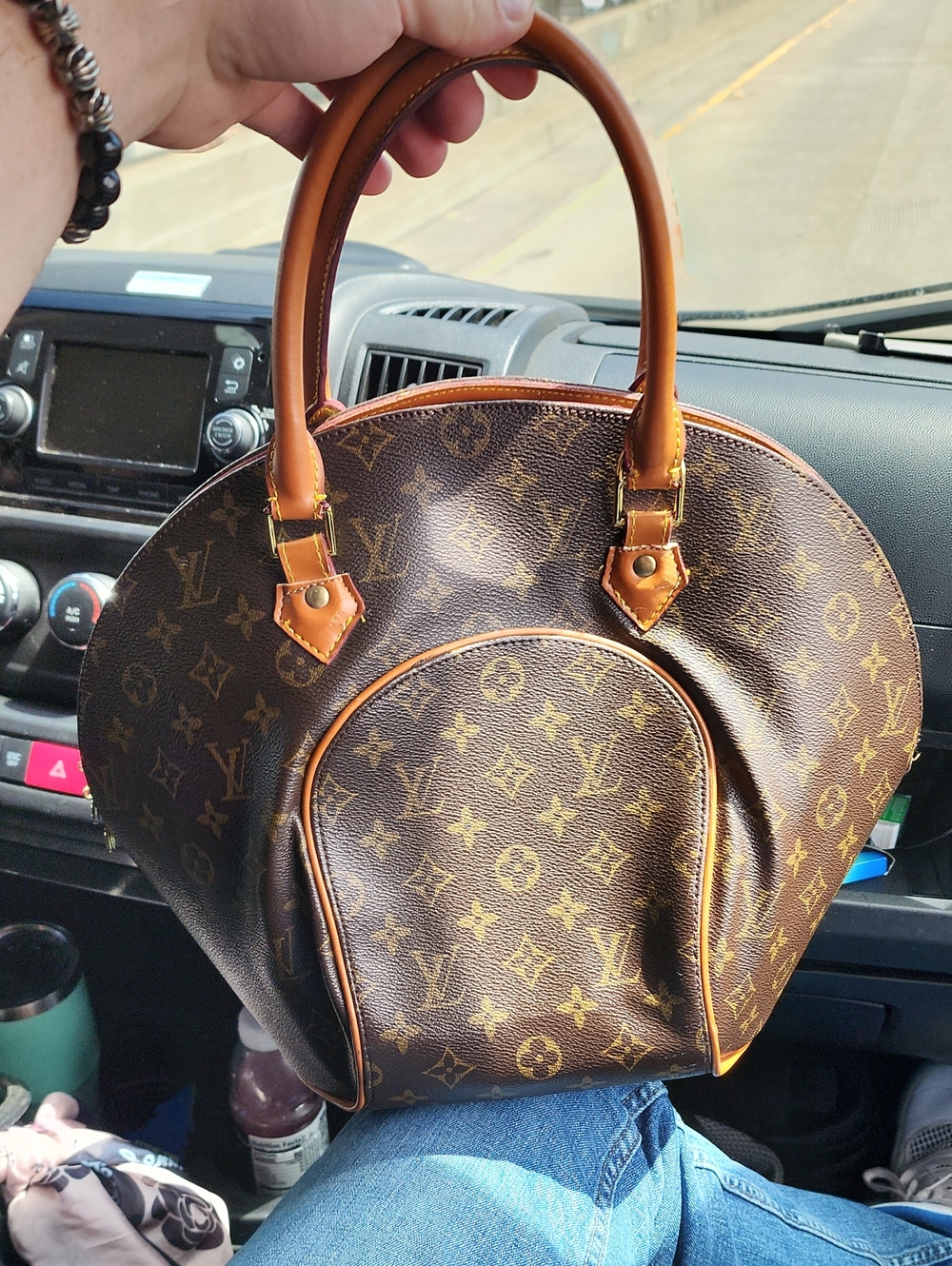 Louis Vuitton Ellipse MM Satchel Bag 🛍️